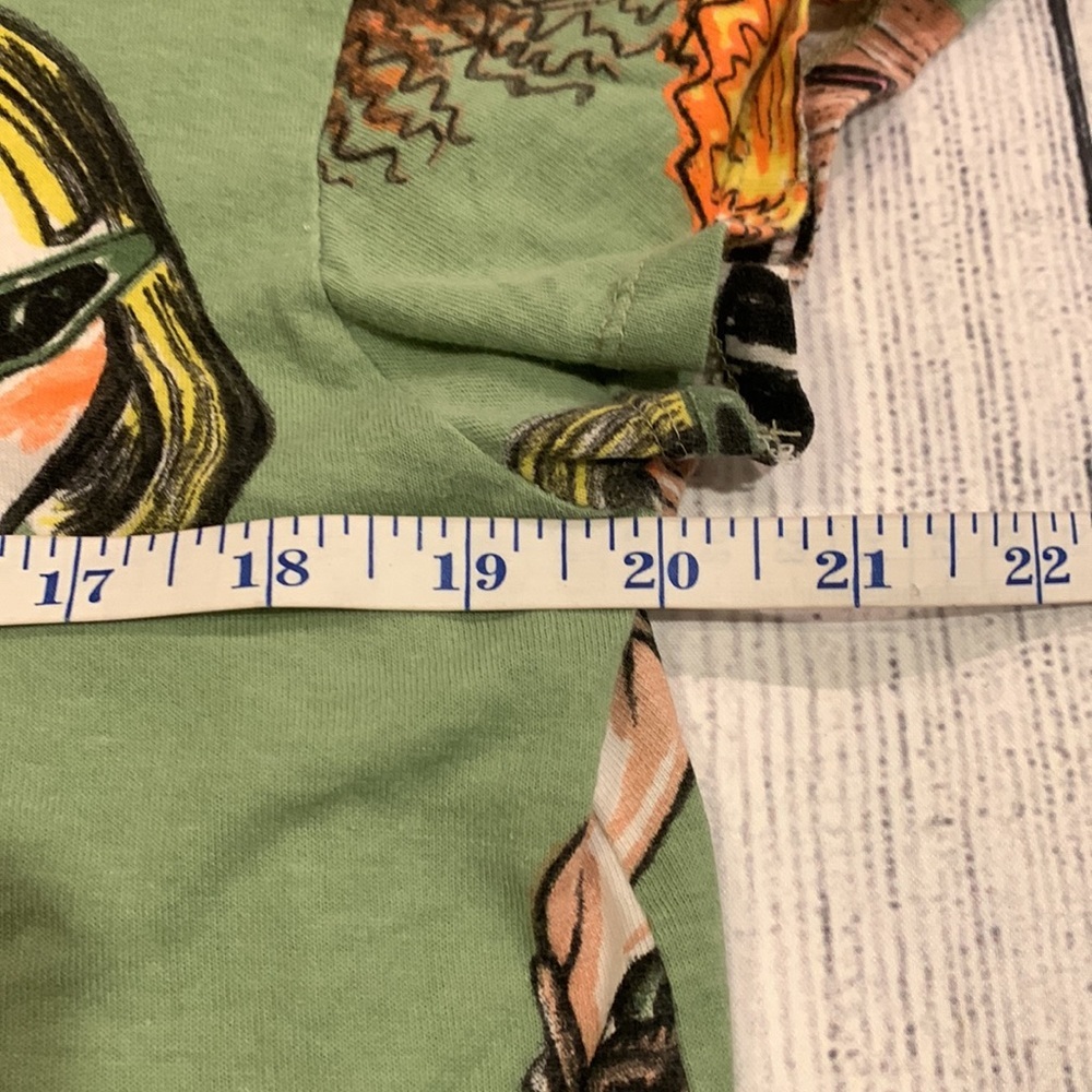 Zara "Cool Metro Chicks" Oversized Cropped Tee • Sz S - Picture 6 of 7